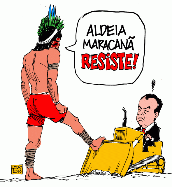 Aldeia Maracana RESISTE