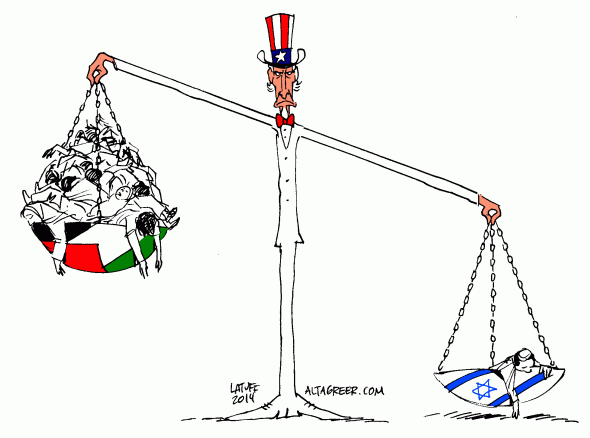 Two weights  two measures Gaza Israel Altagreer