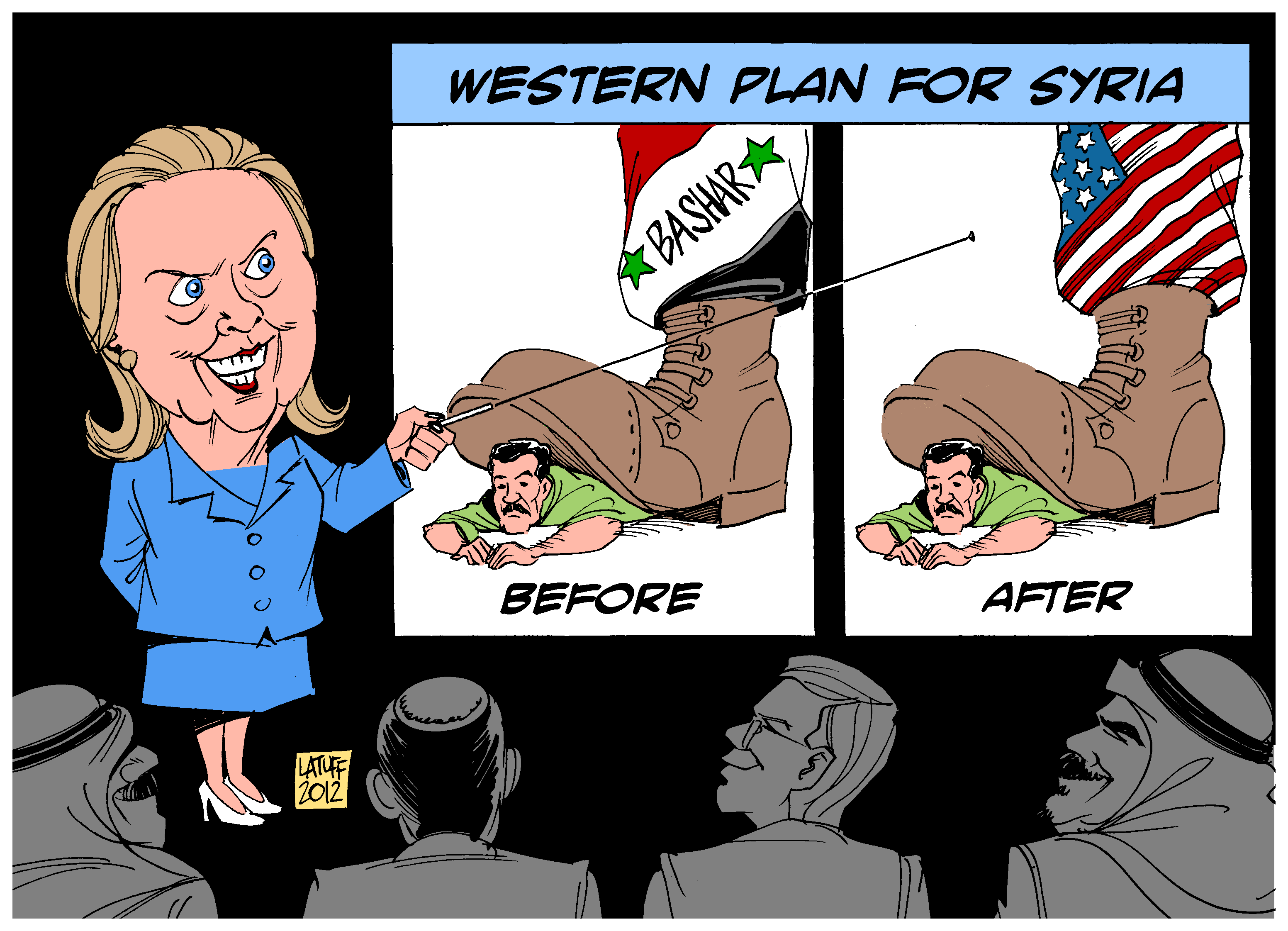 Image result for syria cartoon